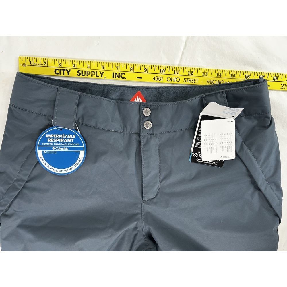 NWT Columbia Insulated Snow Pants Women's Large Omni-Tech Waterproof Ski Pants - Picture 8 of 16